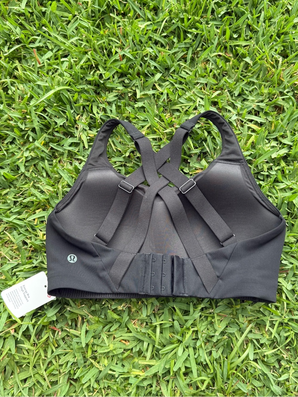 lululemon Black Sports Bra - Picture 2 of 4